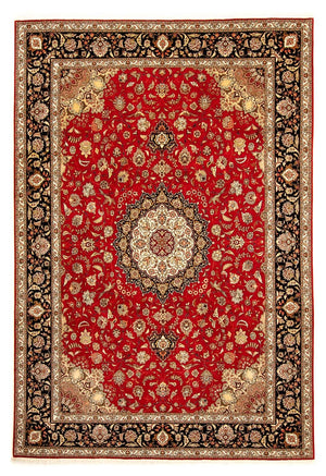 Alfombra Persa - Tabriz - Real - 350 x 253 cm - rojo