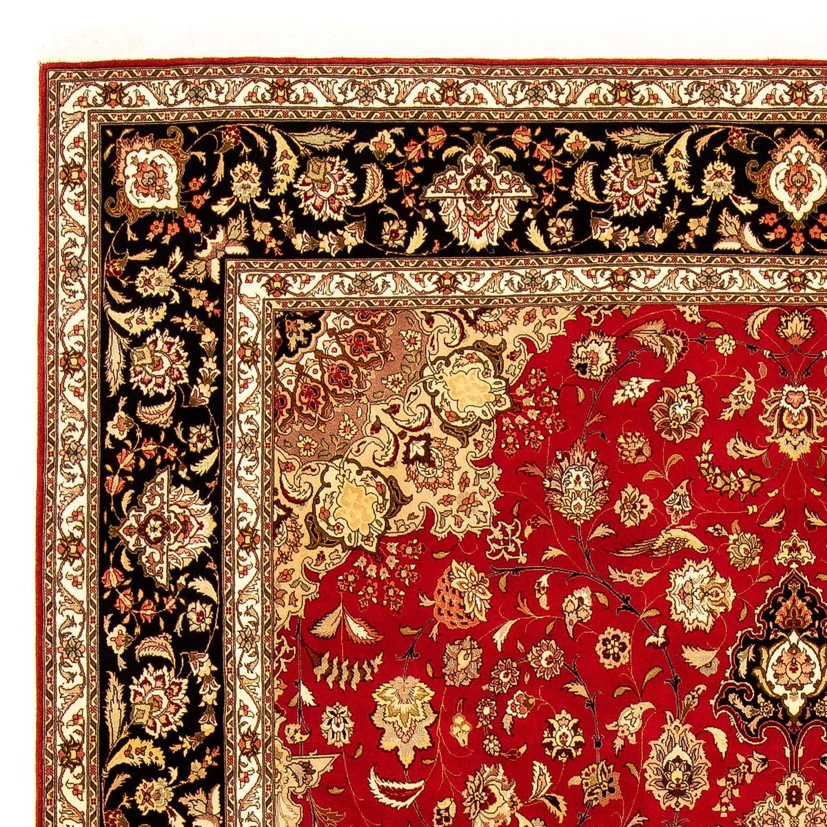 Alfombra Persa - Tabriz - Real - 350 x 253 cm - rojo