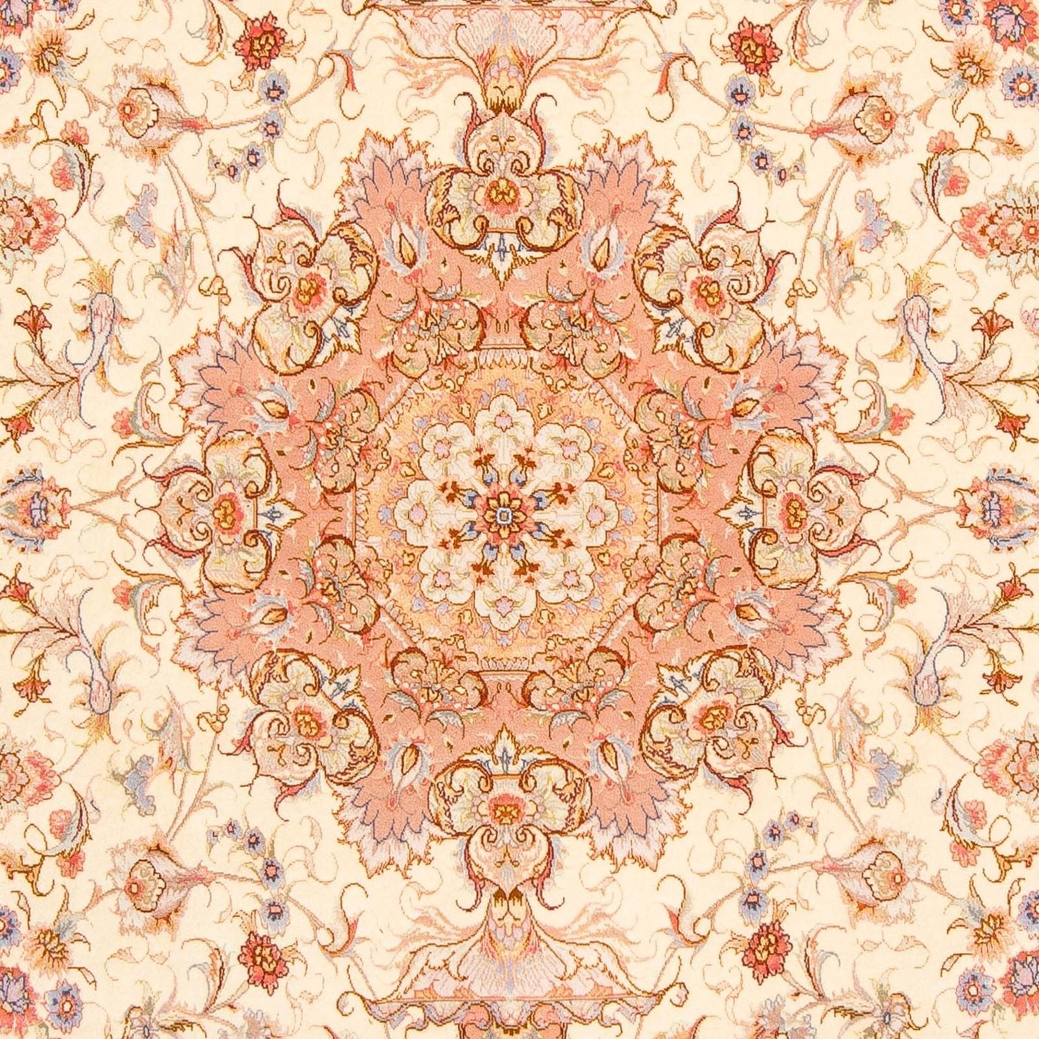 Alfombra Persa - Tabriz - Real - 310 x 195 cm - beige