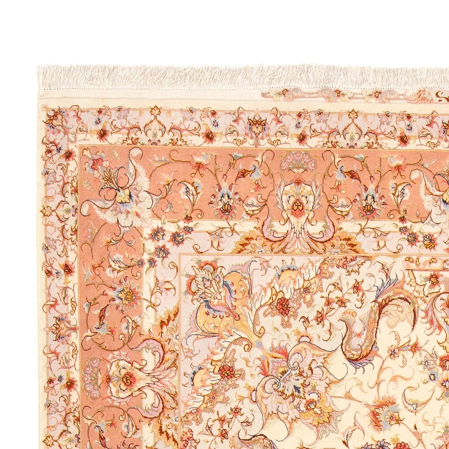 Alfombra Persa - Tabriz - Real - 310 x 195 cm - beige