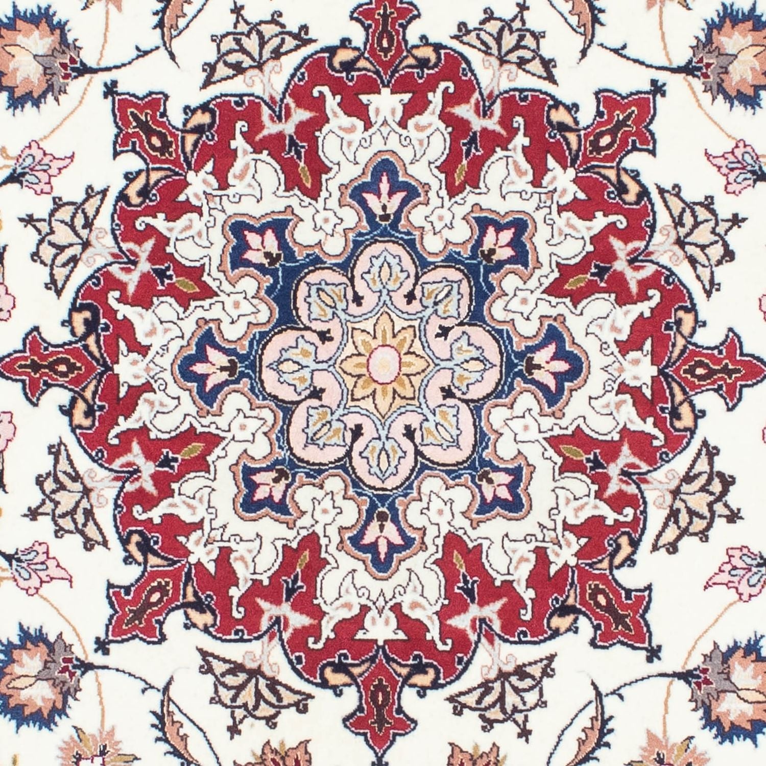 Alfombra Persa - Tabriz - Real - 197 x 151 cm - beige