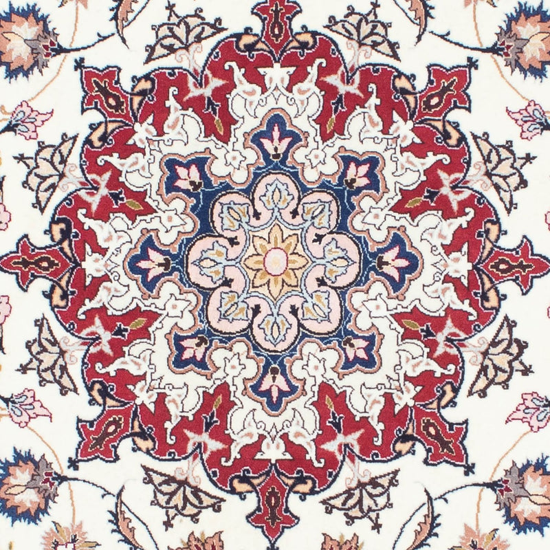 Alfombra Persa - Tabriz - Real - 197 x 151 cm - beige