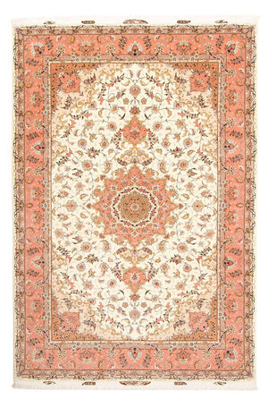 Alfombra Persa - Tabriz - Real - 305 x 204 cm - beige