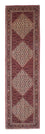 Alfombra de pasillo Alfombra persa - Bidjar - 314 x 88 cm - rojo