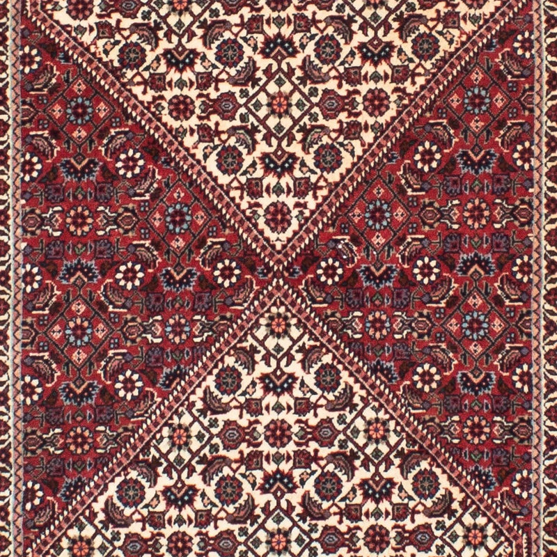 Alfombra de pasillo Alfombra persa - Bidjar - 314 x 88 cm - rojo
