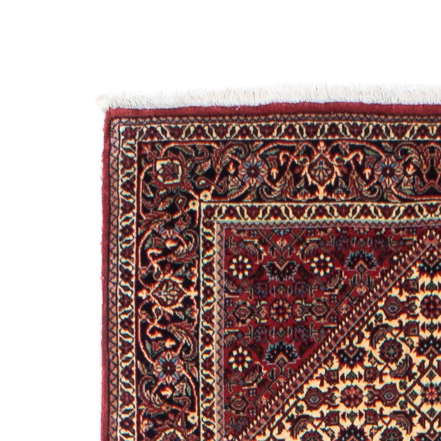 Alfombra de pasillo Alfombra persa - Bidjar - 314 x 88 cm - rojo