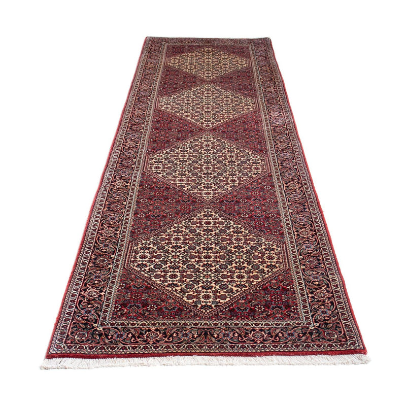 Alfombra de pasillo Alfombra persa - Bidjar - 314 x 88 cm - rojo
