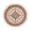 Alfombra Persa - Tabriz - Real redondo  - 98 x 98 cm - beige