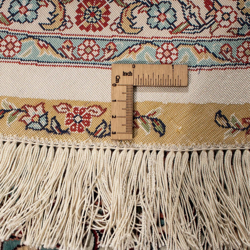 Alfombra oriental - Hereke redondo  - 215 x 215 cm - marrón claro