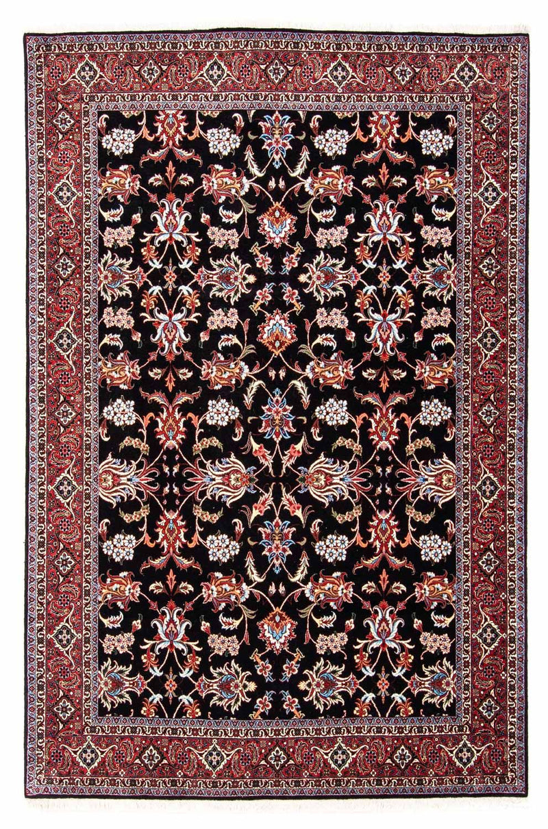 Alfombra persa - Bidjar - 244 x 168 cm - azul oscuro
