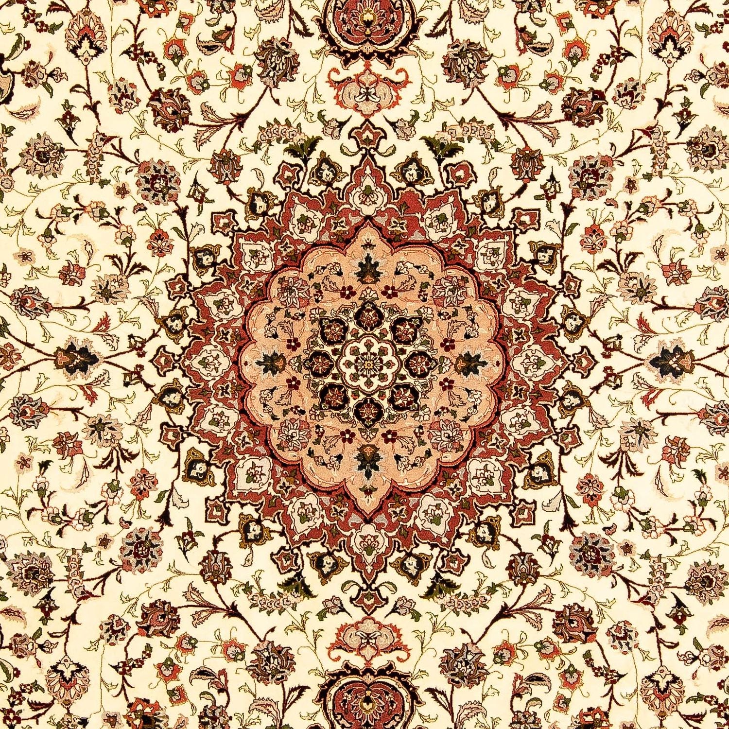 Alfombra Persa - Tabriz - Real - 359 x 248 cm - beige