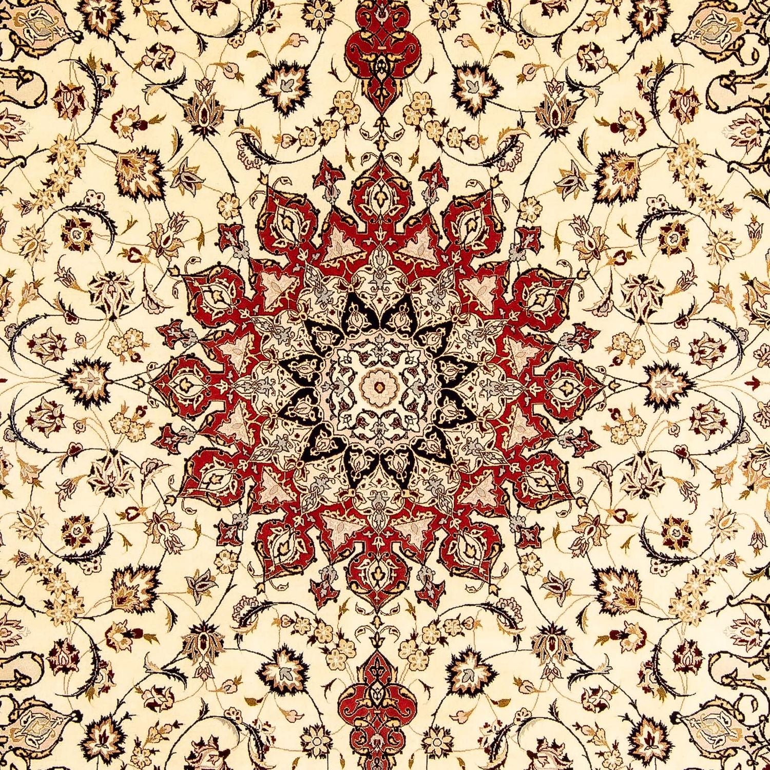 Alfombra Persa - Tabriz - Real - 348 x 254 cm - beige