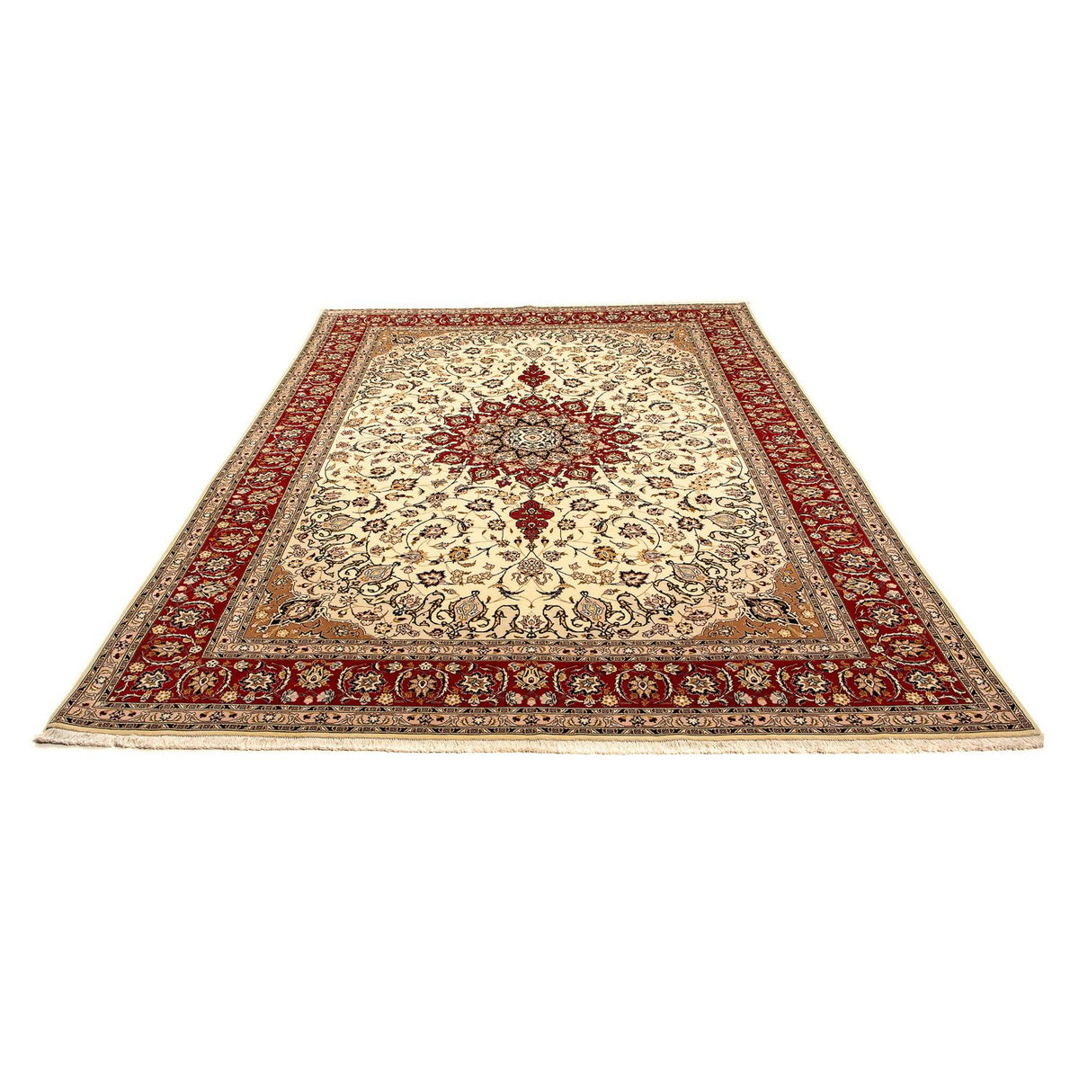 Alfombra Persa - Tabriz - Real - 348 x 254 cm - beige