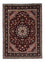 Alfombra Persa - Tabriz - Real - 214 x 153 cm - rojo oscuro