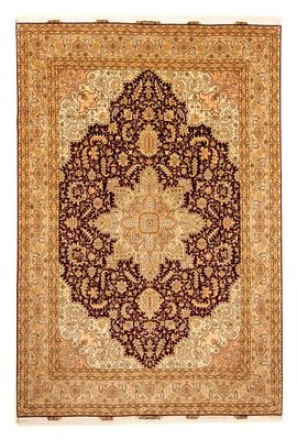 Alfombra Persa - Tabriz - Real - 346 x 245 cm - marrón claro