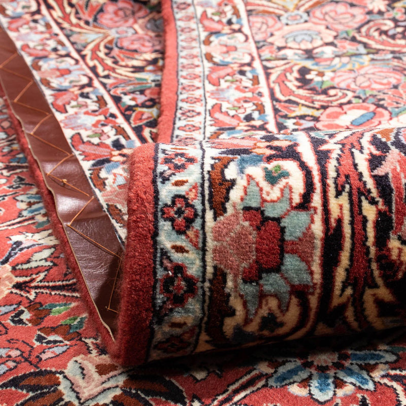 Alfombra persa - Bidjar - 360 x 258 cm - rojo