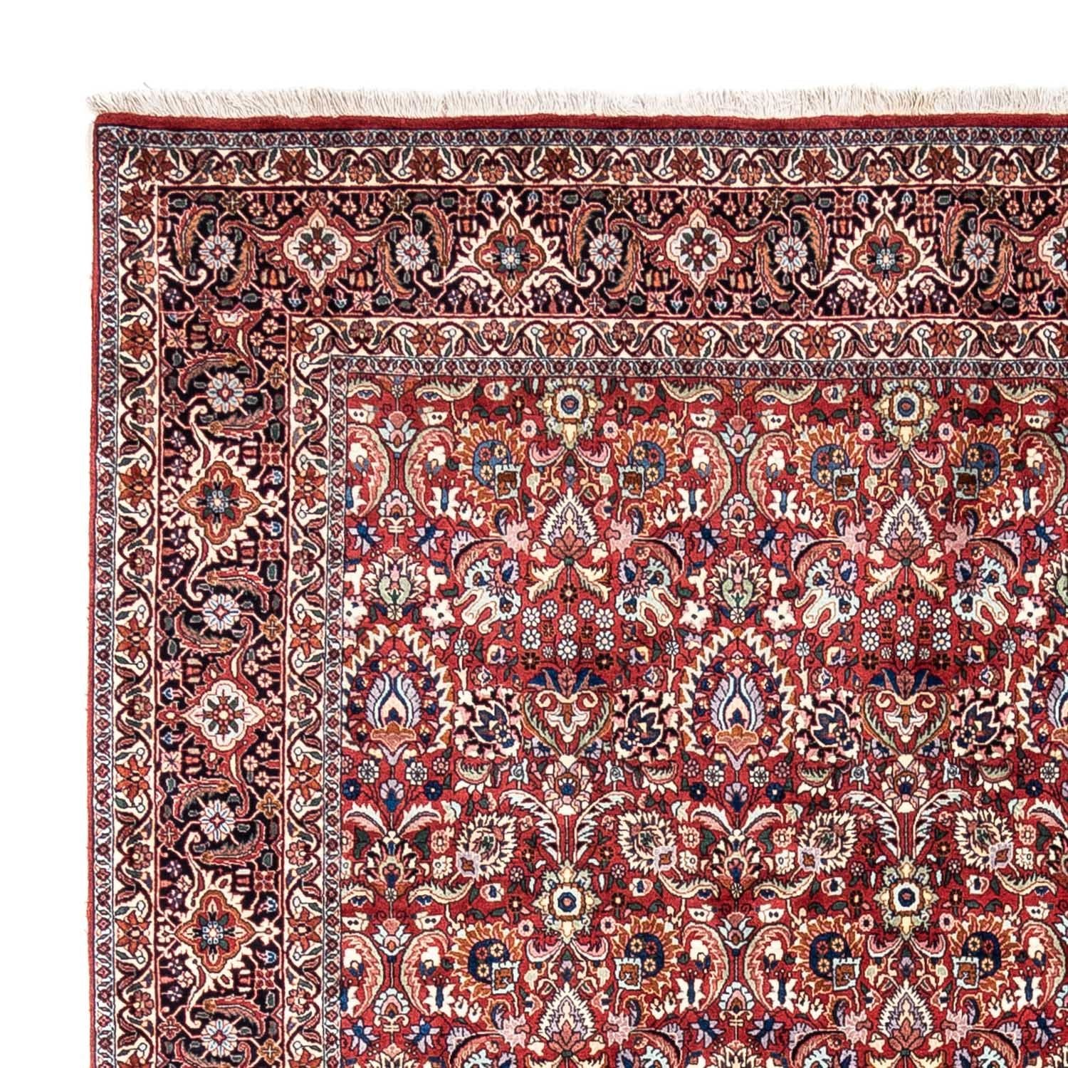 Alfombra persa - Bidjar - 343 x 255 cm - rojo