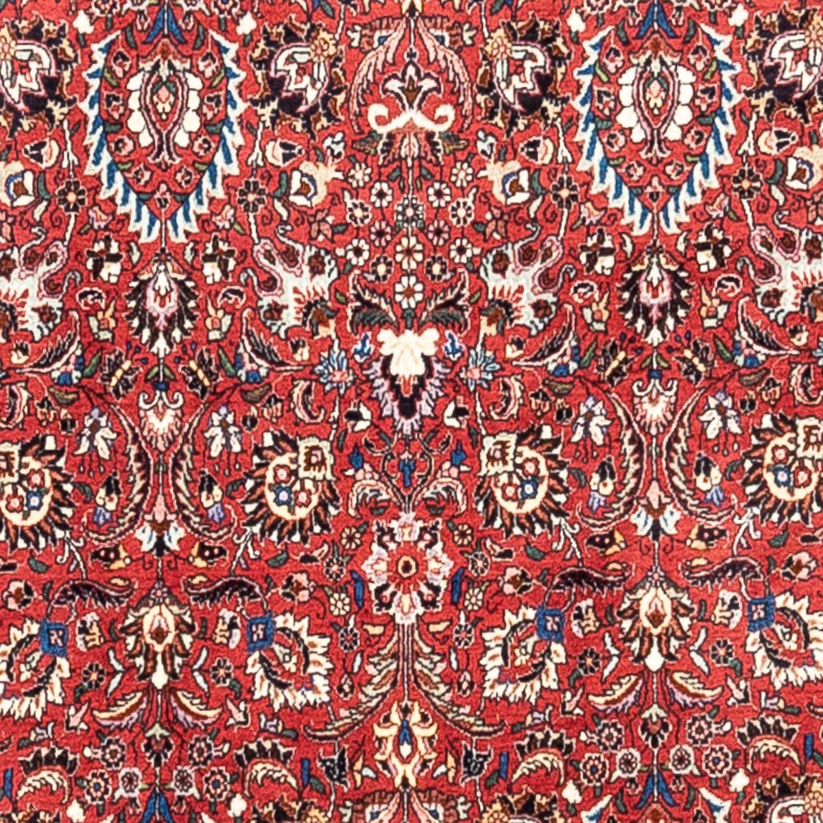 Alfombra persa - Bidjar - 346 x 250 cm - rojo