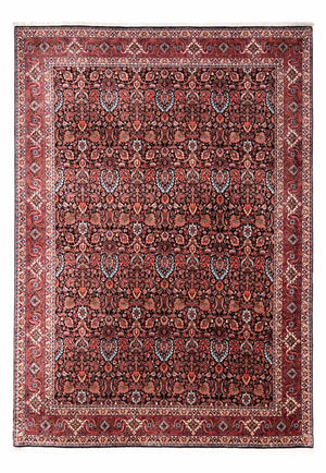 Alfombra persa - Bidjar - 342 x 256 cm - azul oscuro