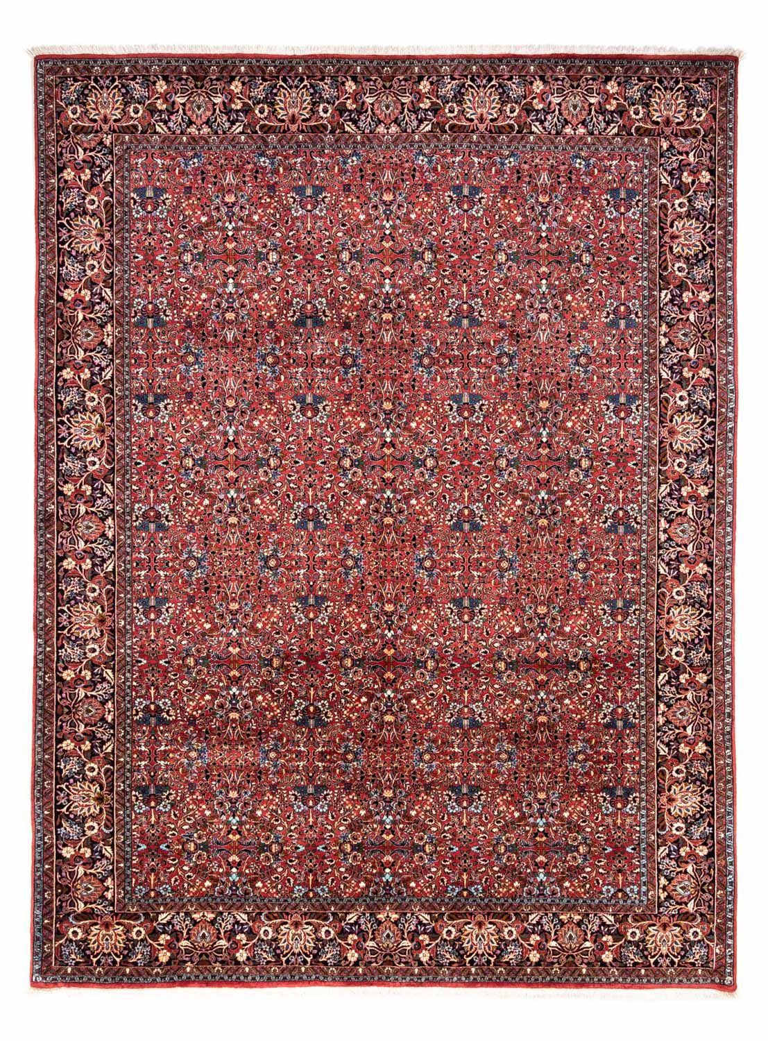 Alfombra Persa - Tabriz - Real - 346 x 250 cm - rojo