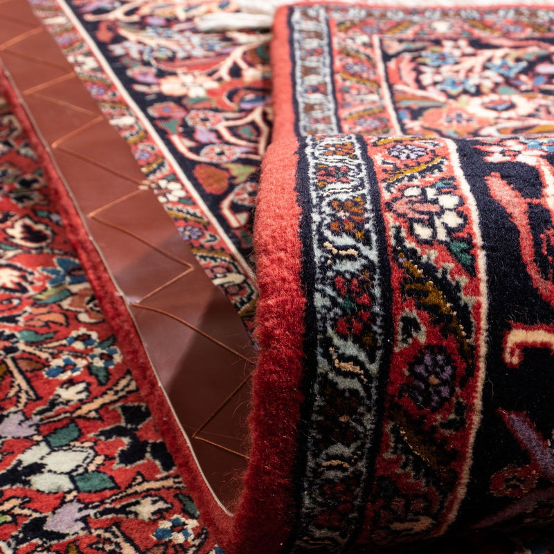 Alfombra Persa - Tabriz - Real - 346 x 250 cm - rojo