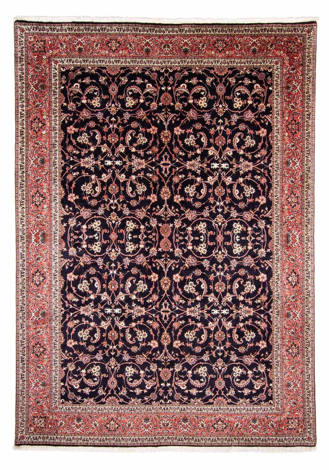 Alfombra persa - Bidjar - 350 x 257 cm - azul oscuro