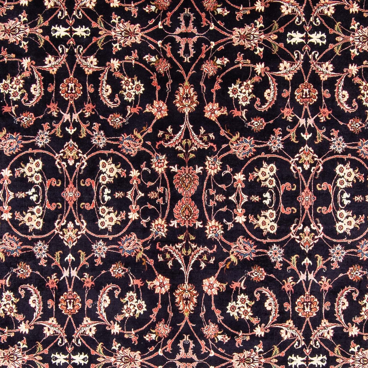 Alfombra persa - Bidjar - 350 x 257 cm - azul oscuro