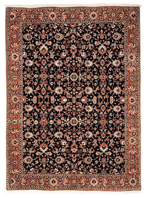 Alfombra persa - Bidjar - 225 x 166 cm - azul oscuro
