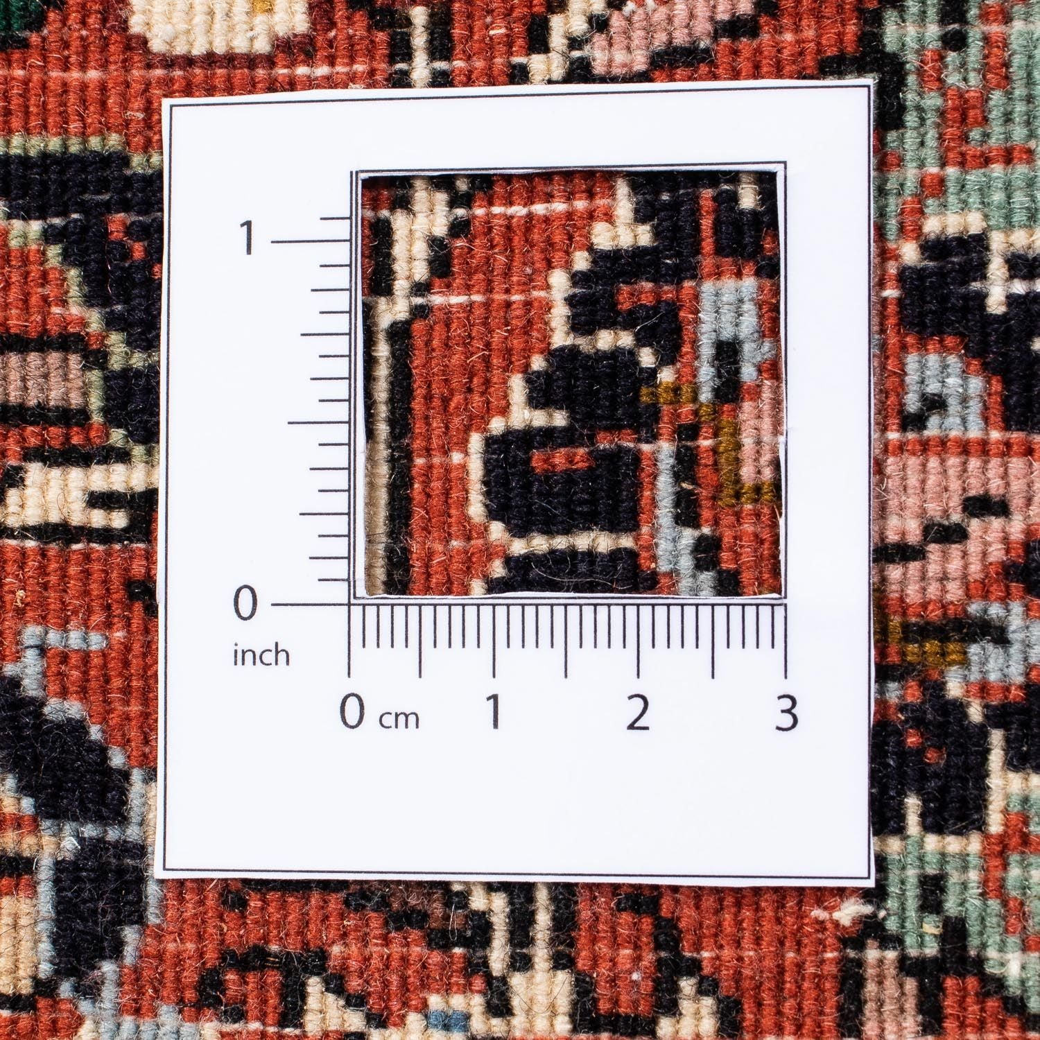 Alfombra persa - Bidjar - 225 x 166 cm - azul oscuro