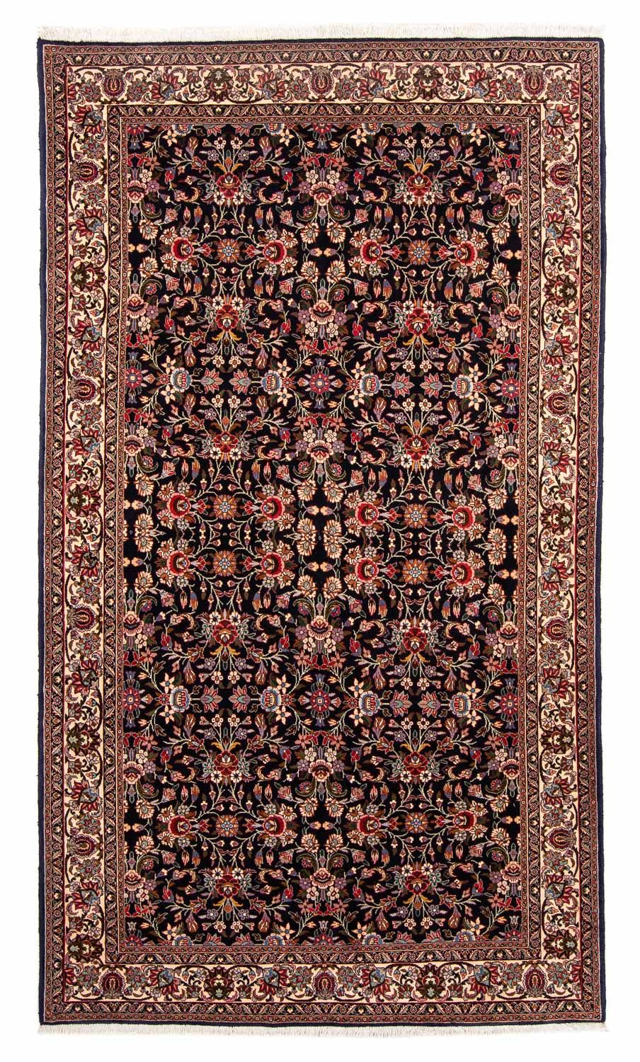 Alfombra persa - Bidjar - 266 x 150 cm - azul oscuro