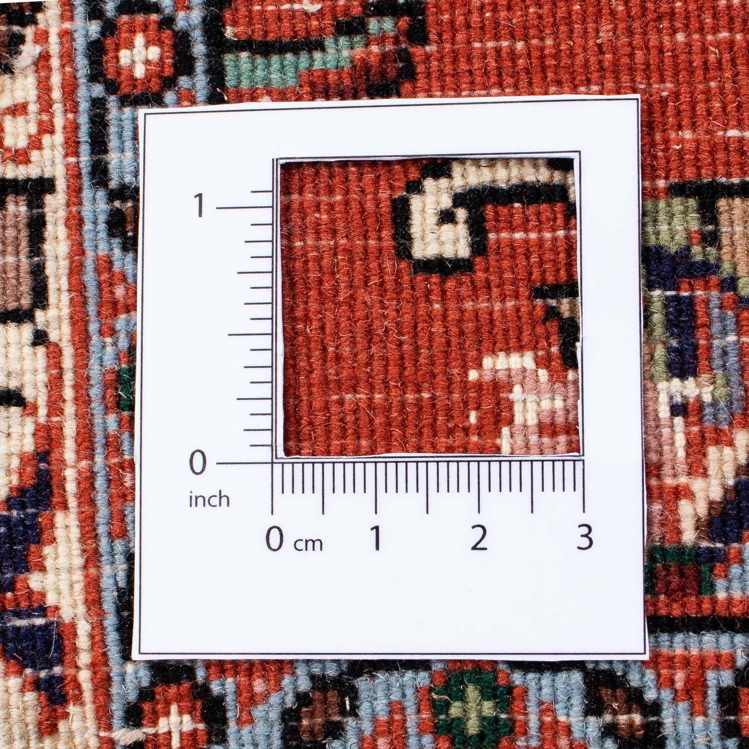 Alfombra persa - Bidjar - 238 x 151 cm - rojo claro
