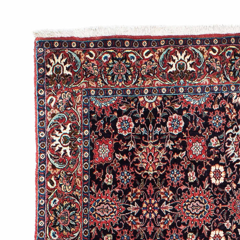 Alfombra persa - Bidjar - 219 x 130 cm - azul oscuro