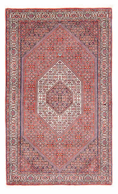 Alfombra persa - Bidjar - 175 x 110 cm - rojo claro