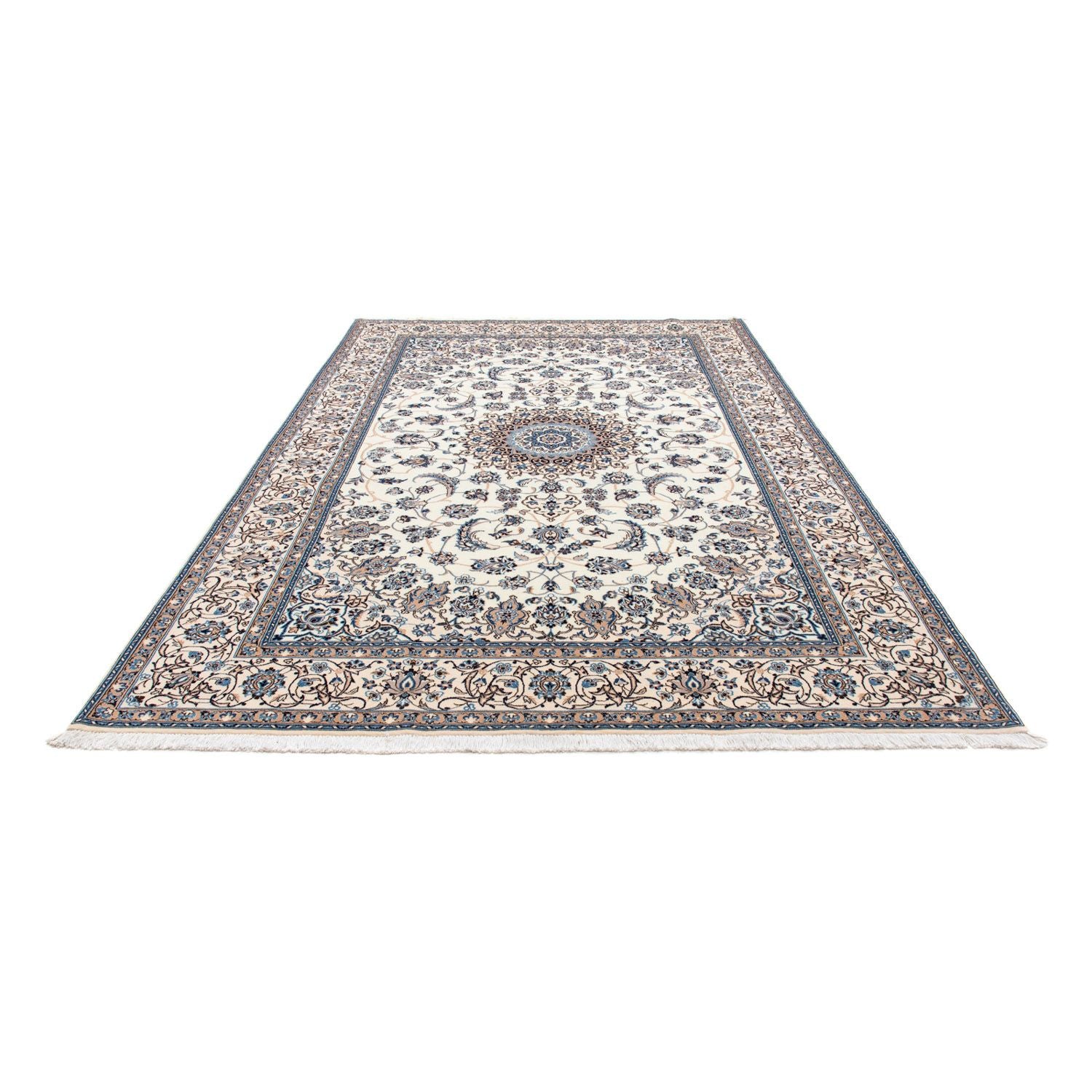 Alfombra Persa - Nain - Real - 305 x 205 cm - beige