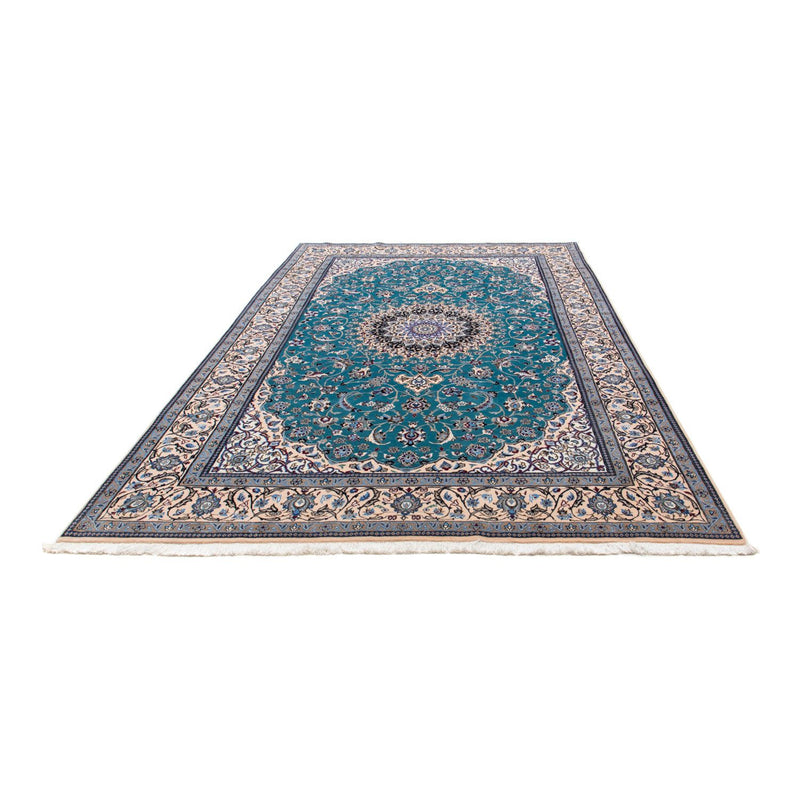 Alfombra Persa - Nain - Prima - 305 x 201 cm - azul marino
