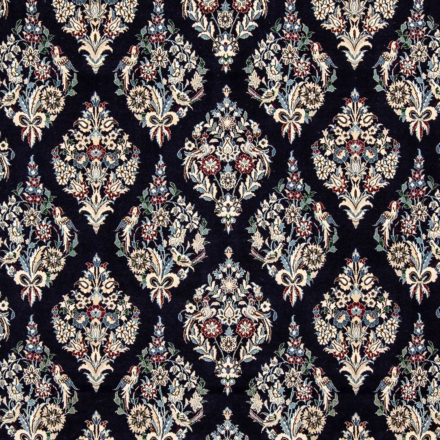 Alfombra Persa - Nain - Prima - 300 x 207 cm - azul oscuro