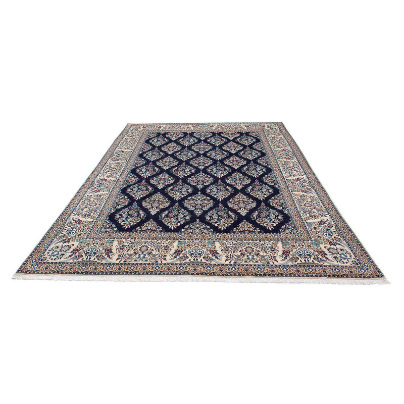 Alfombra Persa - Nain - Prima - 300 x 207 cm - azul oscuro