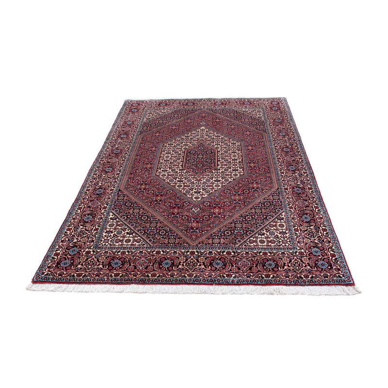 Alfombra persa - Bidjar - 203 x 130 cm - rojo claro