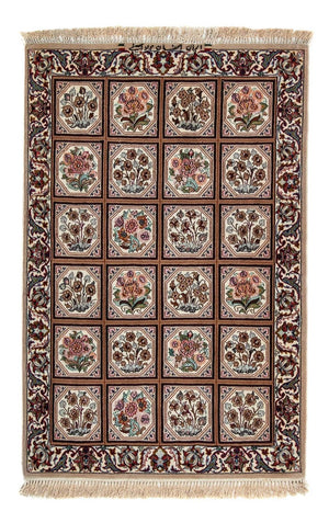 Alfombra Persa - Isfahan - Prima - 103 x 70 cm - marrón claro