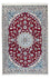 Alfombra Persa - Nain - Real - 175 x 112 cm - rojo oscuro
