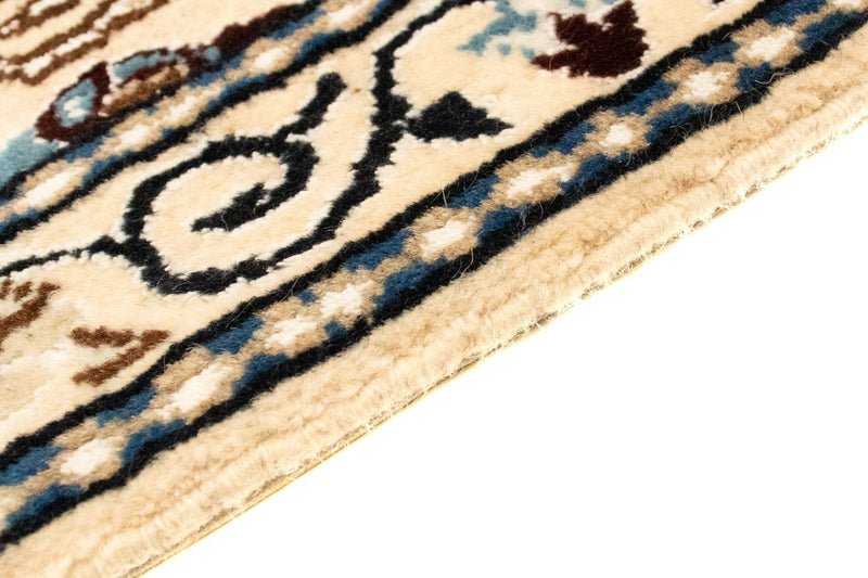 Alfombra Persa - Nain - Real - 133 x 83 cm - azul oscuro