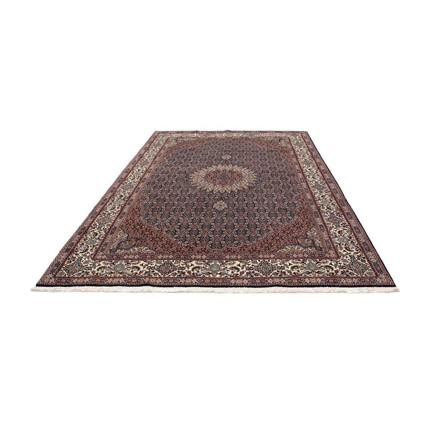 Alfombra persa - Clásica - 298 x 198 cm - azul oscuro