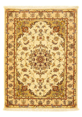 Alfombra Persa - Tabriz - Real - 141 x 103 cm - beige