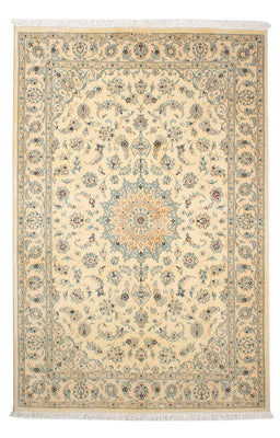 Alfombra Persa - Nain - Real - 198 x 137 cm - beige