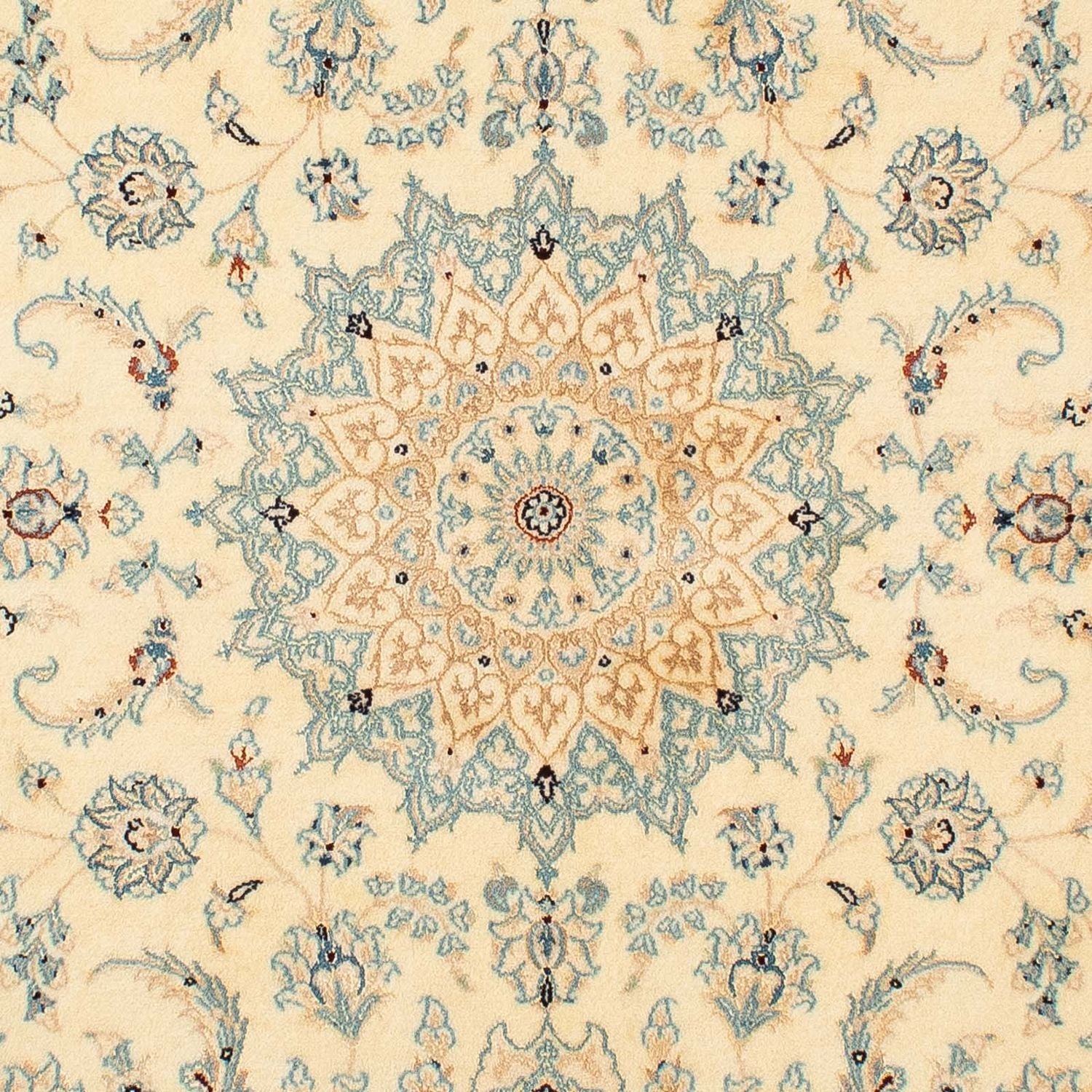 Alfombra Persa - Nain - Real - 198 x 137 cm - beige