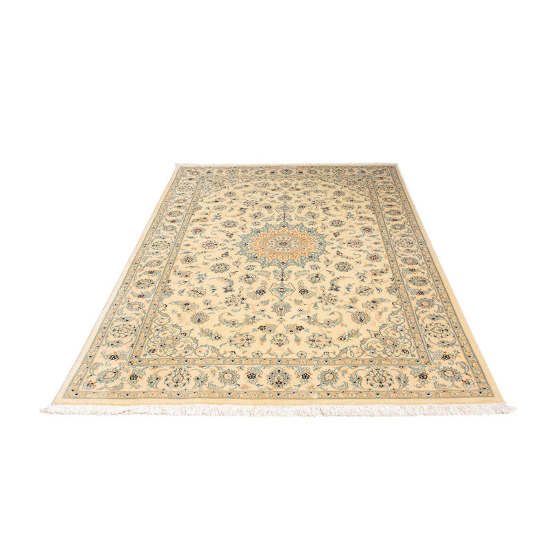 Alfombra Persa - Nain - Real - 198 x 137 cm - beige
