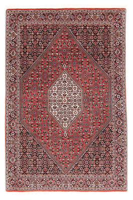 Alfombra persa - Bidjar - 176 x 110 cm - rojo claro