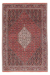 Alfombra persa - Bidjar - 176 x 110 cm - rojo claro