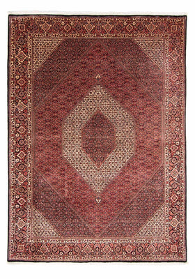 Alfombra persa - Bidjar - 340 x 252 cm - rojo claro