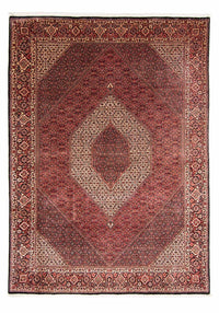 Alfombra persa - Bidjar - 340 x 252 cm - rojo claro